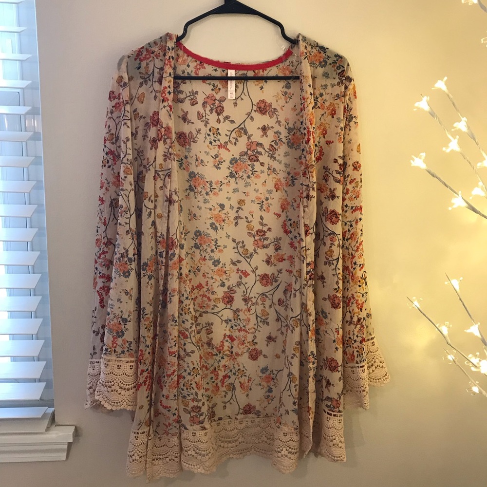 Floral Kimono